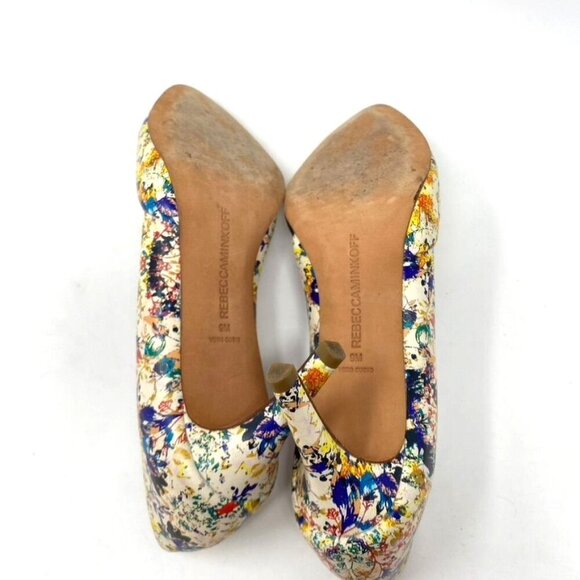 Rebecca Minkoff Women's Brie D'Orsay Pump Heels Pointed Toe Size 9.0 M - Picture 9 of 11